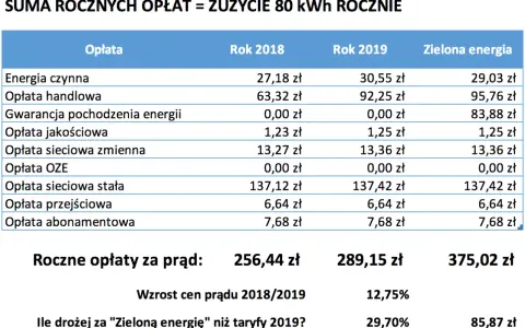 Ile wynosi opłata stała za prąd? Zaskakujące różnice w taryfach