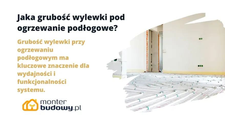 Jaka grubość wylewki pod ogrzewanie podłogowe? Kluczowe znaczenie dla wydajności systemu. Widok instalacji ogrzewania podłogowego.